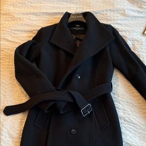 Cole Haan Women's Black Pea Coat